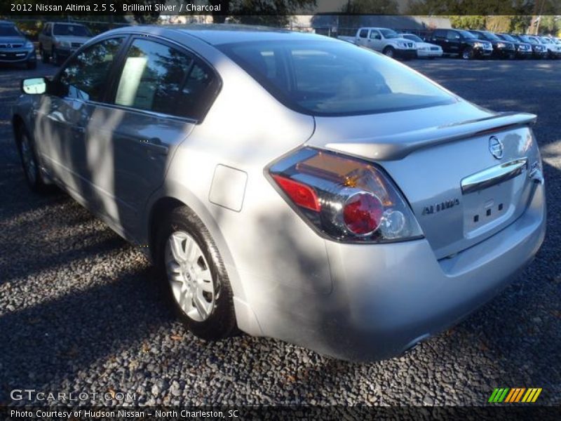 Brilliant Silver / Charcoal 2012 Nissan Altima 2.5 S
