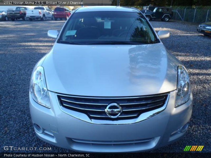 Brilliant Silver / Charcoal 2012 Nissan Altima 2.5 S
