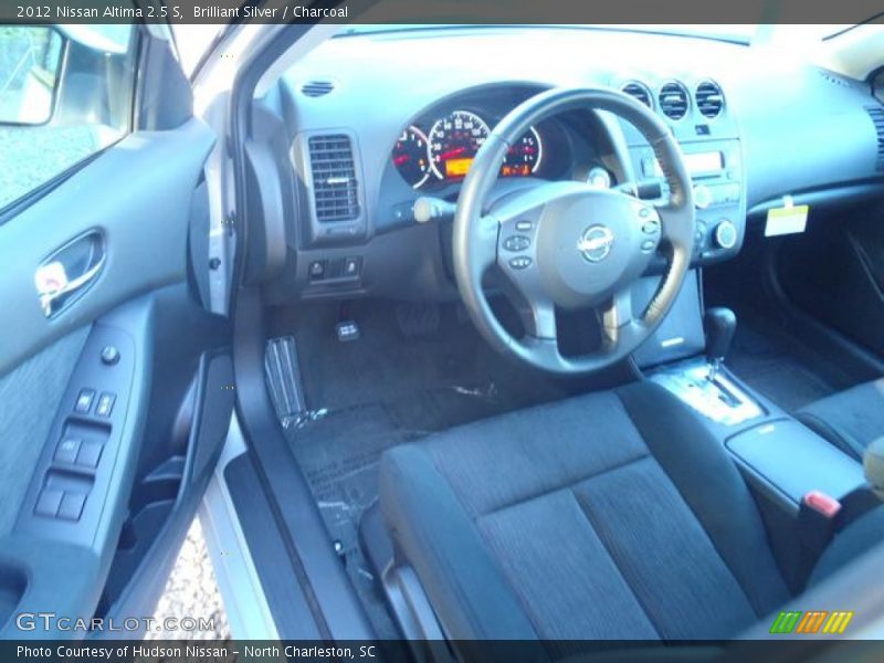 Brilliant Silver / Charcoal 2012 Nissan Altima 2.5 S