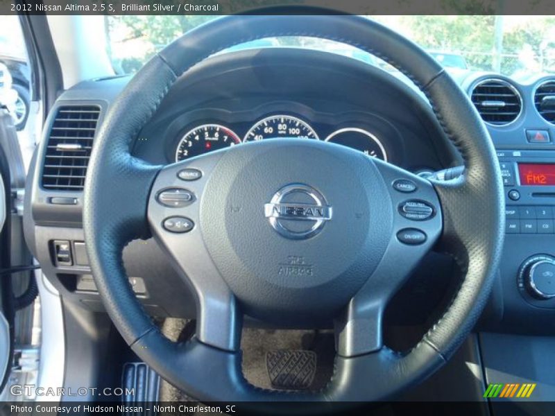 Brilliant Silver / Charcoal 2012 Nissan Altima 2.5 S