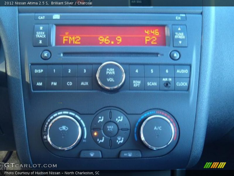 Brilliant Silver / Charcoal 2012 Nissan Altima 2.5 S