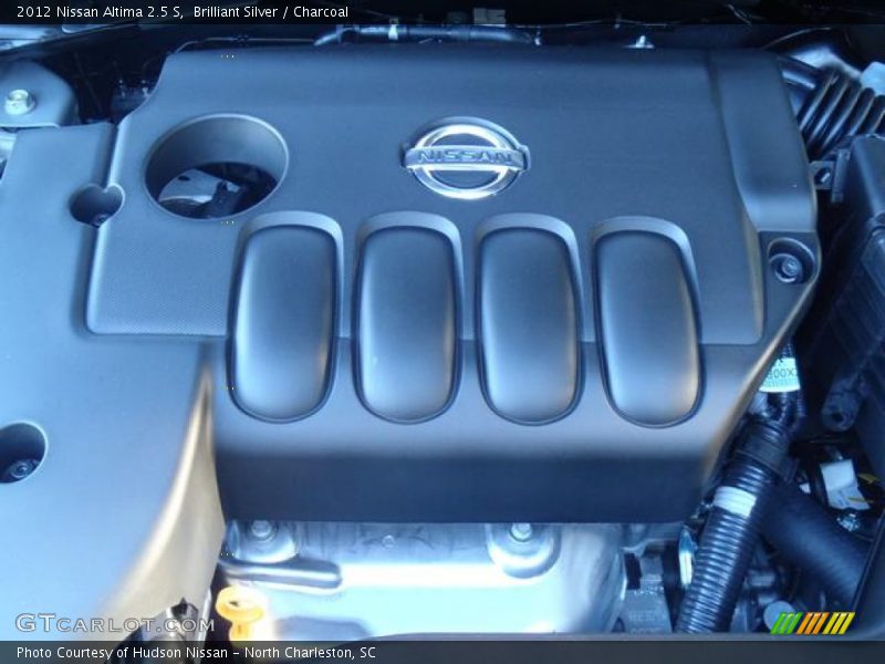 Brilliant Silver / Charcoal 2012 Nissan Altima 2.5 S