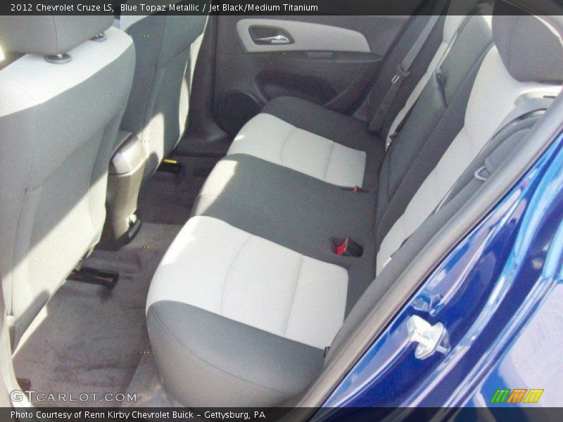 Blue Topaz Metallic / Jet Black/Medium Titanium 2012 Chevrolet Cruze LS