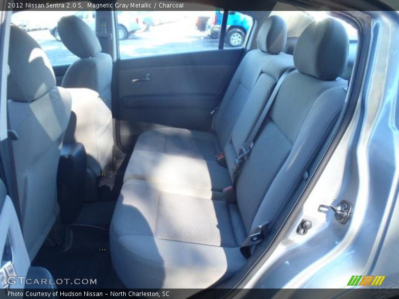 Magnetic Gray Metallic / Charcoal 2012 Nissan Sentra 2.0 S