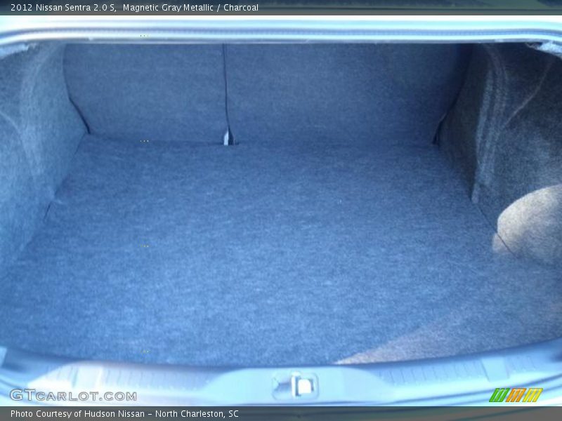 Magnetic Gray Metallic / Charcoal 2012 Nissan Sentra 2.0 S