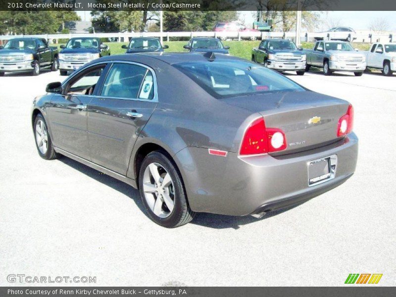 Mocha Steel Metallic / Cocoa/Cashmere 2012 Chevrolet Malibu LT