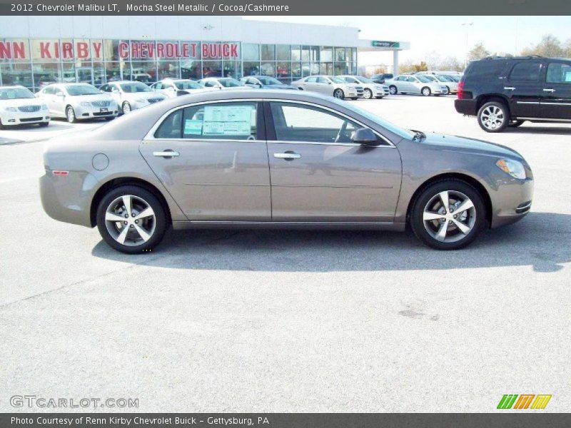 Mocha Steel Metallic / Cocoa/Cashmere 2012 Chevrolet Malibu LT