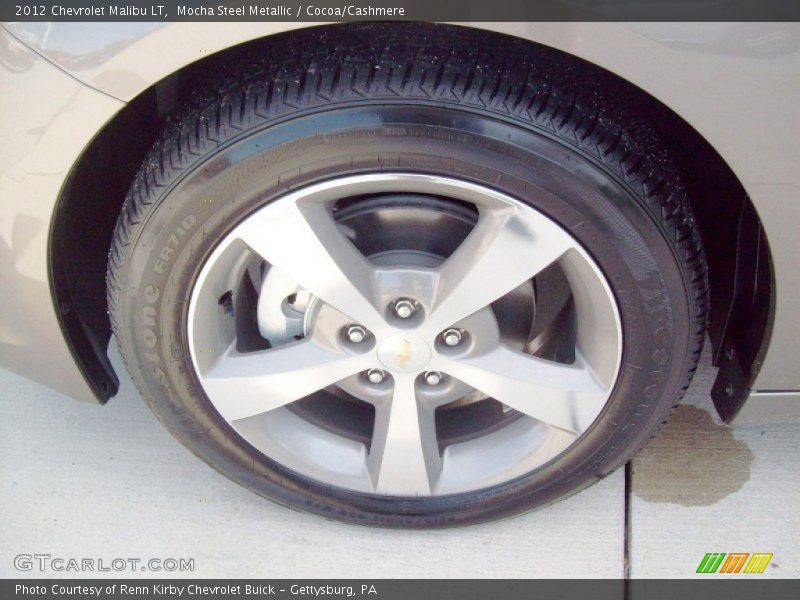 Mocha Steel Metallic / Cocoa/Cashmere 2012 Chevrolet Malibu LT