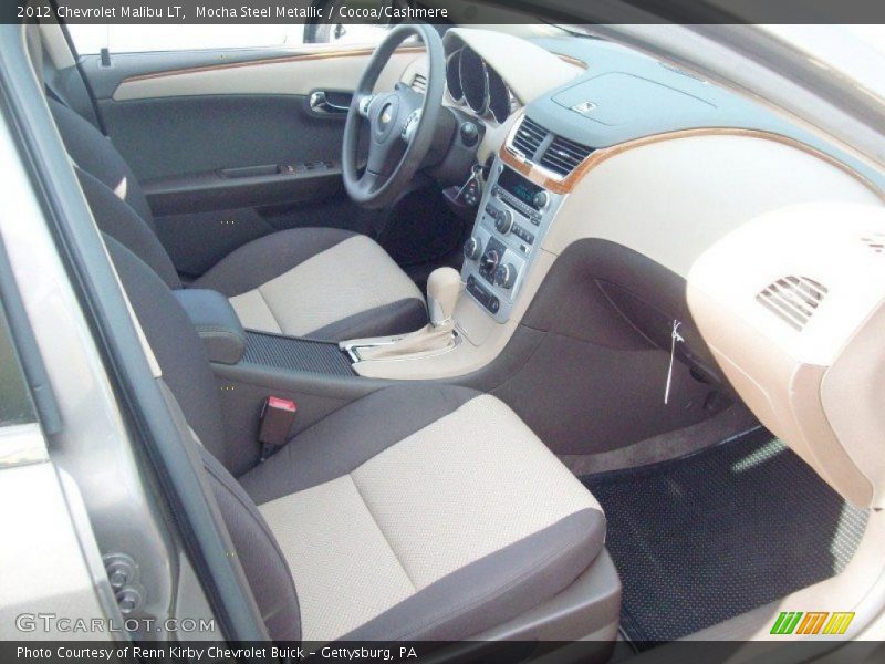 Mocha Steel Metallic / Cocoa/Cashmere 2012 Chevrolet Malibu LT
