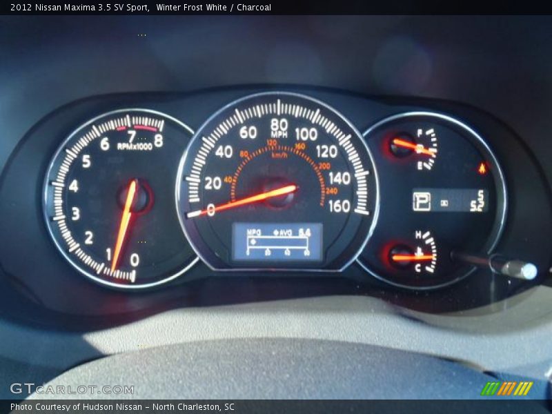  2012 Maxima 3.5 SV Sport 3.5 SV Sport Gauges