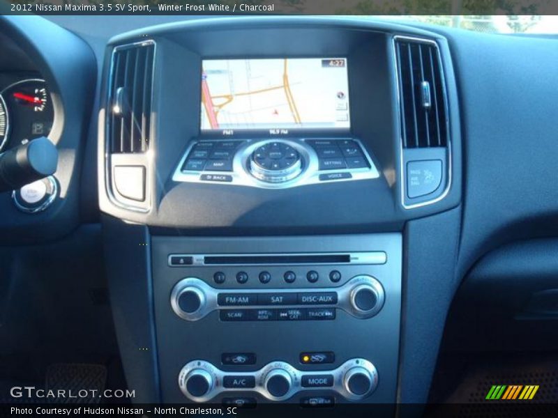 Navigation of 2012 Maxima 3.5 SV Sport