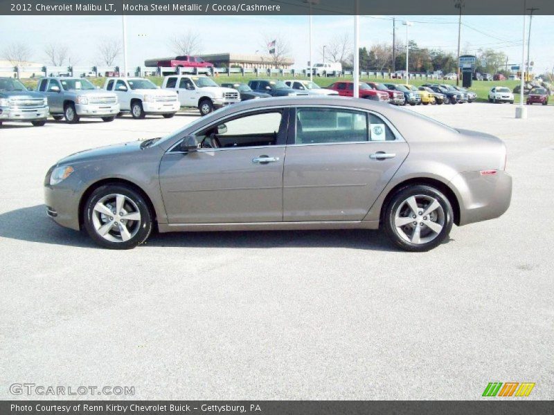 Mocha Steel Metallic / Cocoa/Cashmere 2012 Chevrolet Malibu LT