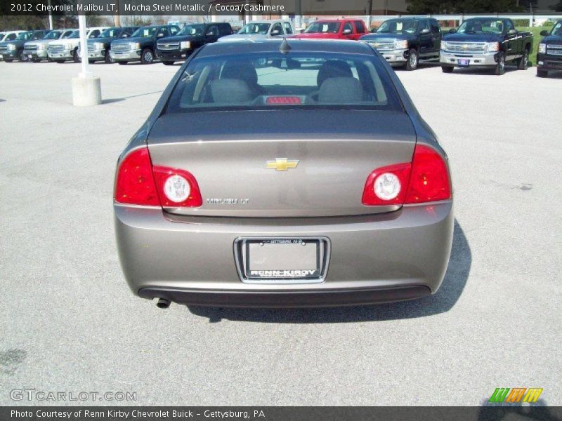 Mocha Steel Metallic / Cocoa/Cashmere 2012 Chevrolet Malibu LT
