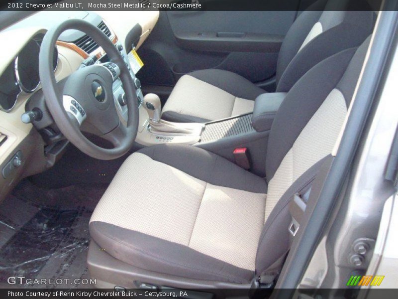 Mocha Steel Metallic / Cocoa/Cashmere 2012 Chevrolet Malibu LT