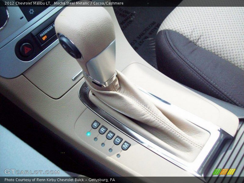 Mocha Steel Metallic / Cocoa/Cashmere 2012 Chevrolet Malibu LT