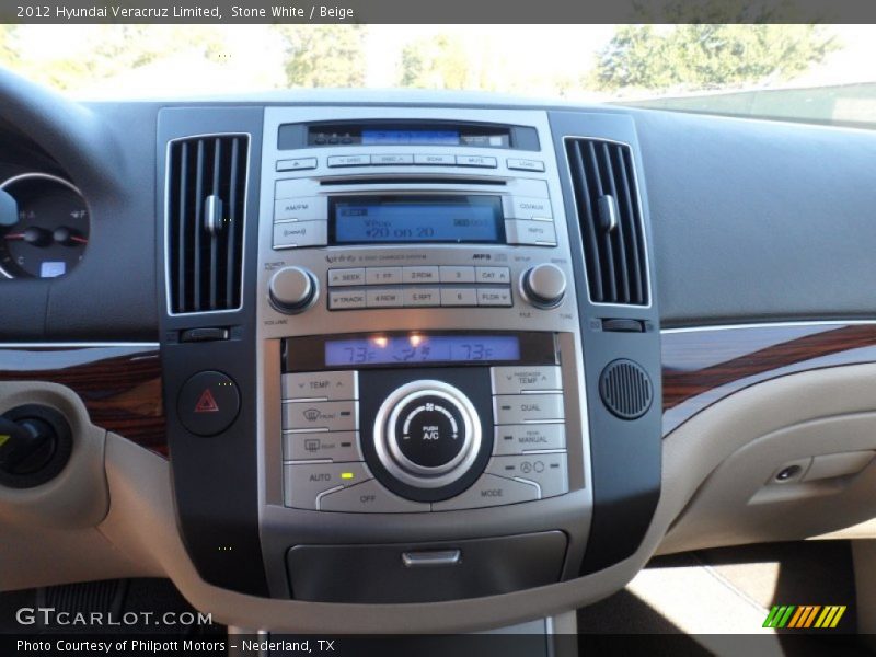 Stone White / Beige 2012 Hyundai Veracruz Limited
