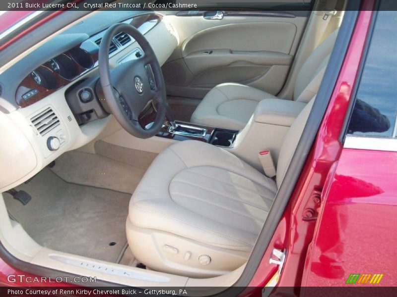 Crystal Red Tintcoat / Cocoa/Cashmere 2011 Buick Lucerne CXL