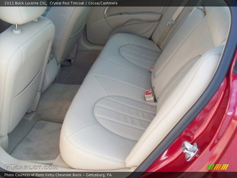 Crystal Red Tintcoat / Cocoa/Cashmere 2011 Buick Lucerne CXL