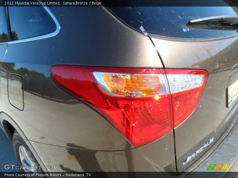 Sahara Bronze / Beige 2012 Hyundai Veracruz Limited