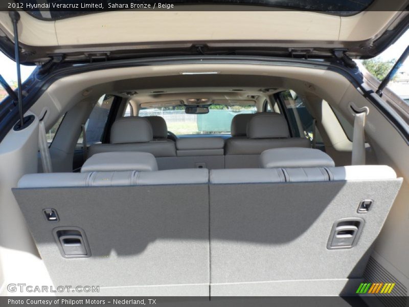  2012 Veracruz Limited Trunk