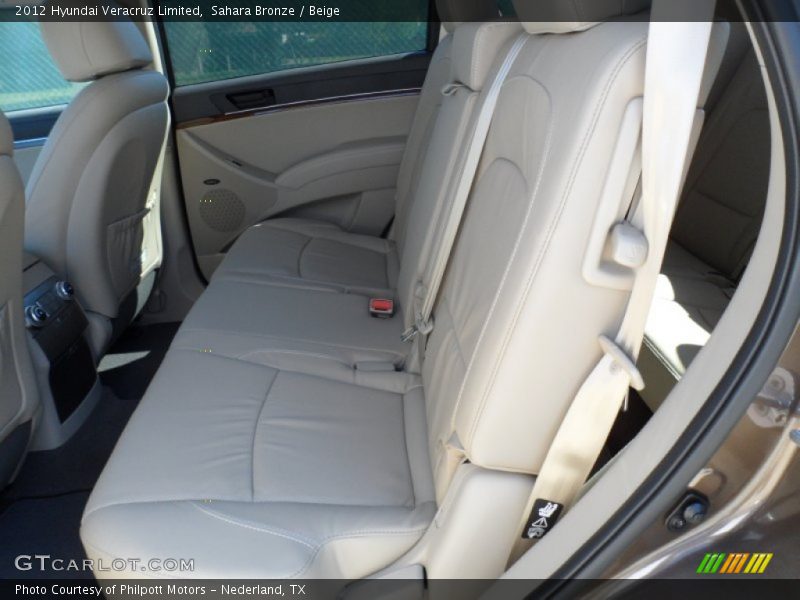 Sahara Bronze / Beige 2012 Hyundai Veracruz Limited