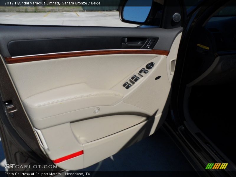 Sahara Bronze / Beige 2012 Hyundai Veracruz Limited