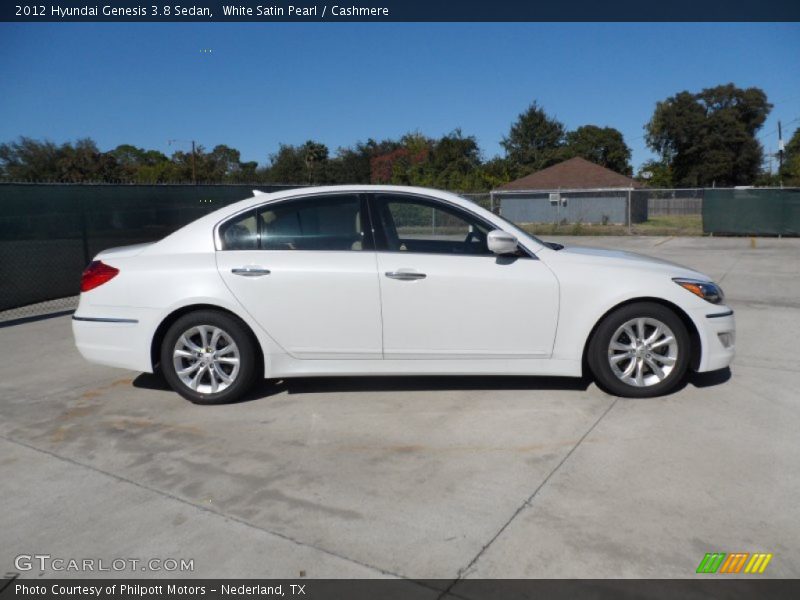  2012 Genesis 3.8 Sedan White Satin Pearl