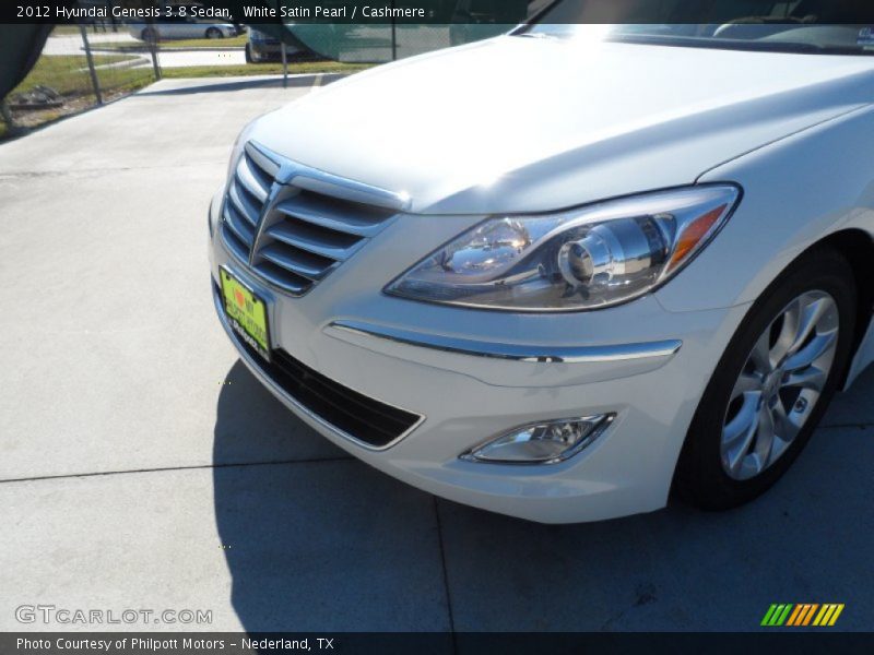 White Satin Pearl / Cashmere 2012 Hyundai Genesis 3.8 Sedan