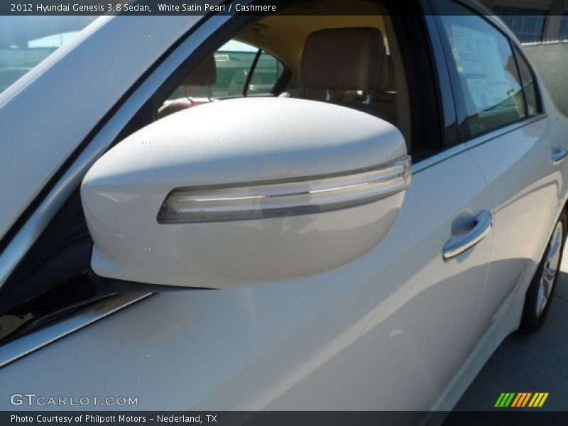 White Satin Pearl / Cashmere 2012 Hyundai Genesis 3.8 Sedan