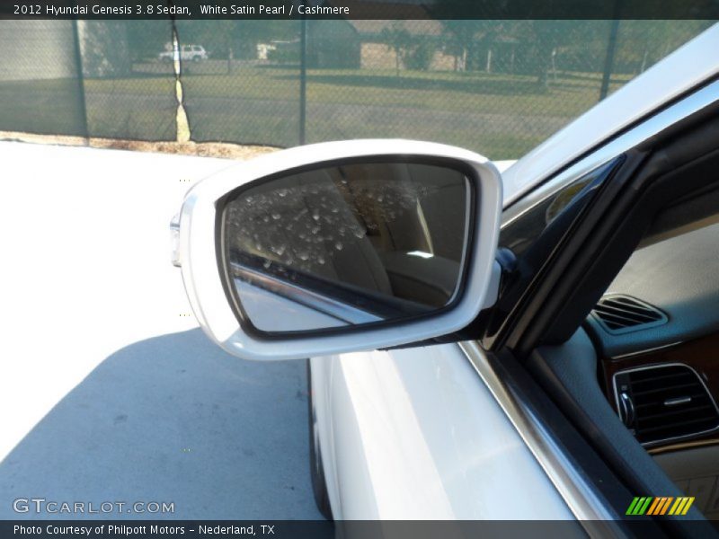 White Satin Pearl / Cashmere 2012 Hyundai Genesis 3.8 Sedan