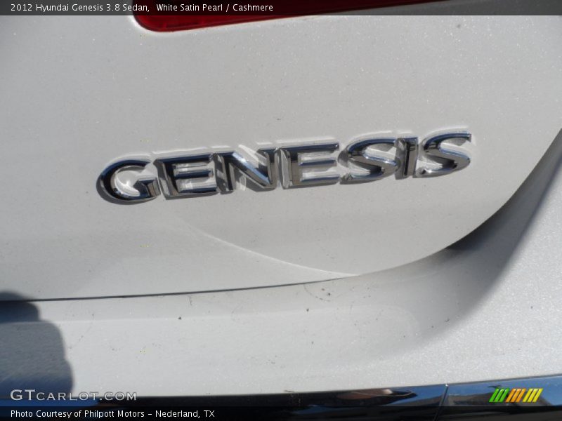 2012 Genesis 3.8 Sedan Logo