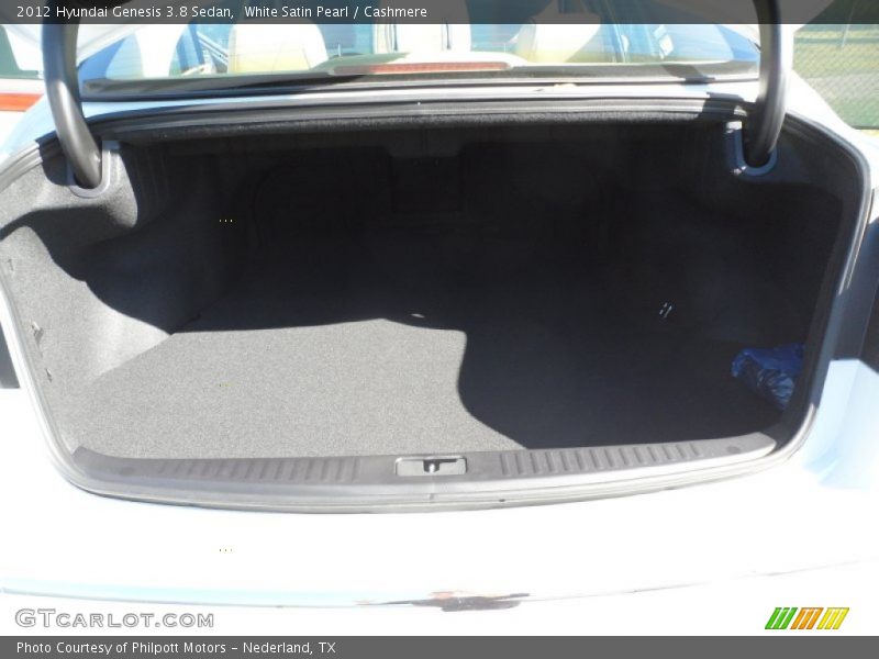 White Satin Pearl / Cashmere 2012 Hyundai Genesis 3.8 Sedan