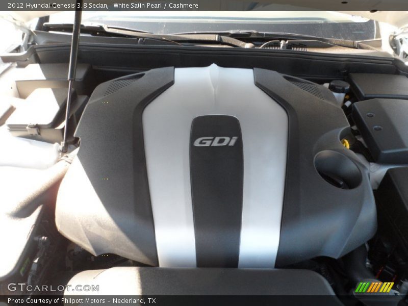  2012 Genesis 3.8 Sedan Engine - 3.8 Liter GDI DOHC 24-Valve D-CVVT V6
