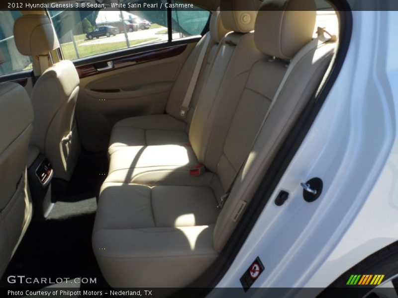 White Satin Pearl / Cashmere 2012 Hyundai Genesis 3.8 Sedan