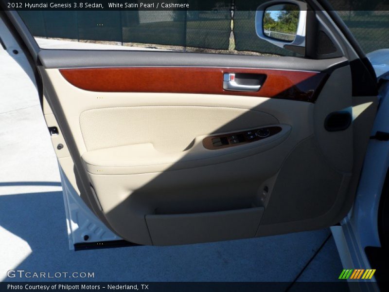 White Satin Pearl / Cashmere 2012 Hyundai Genesis 3.8 Sedan