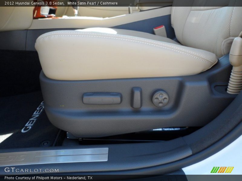 White Satin Pearl / Cashmere 2012 Hyundai Genesis 3.8 Sedan