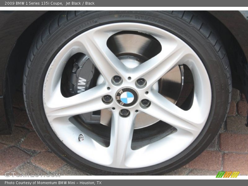 Jet Black / Black 2009 BMW 1 Series 135i Coupe