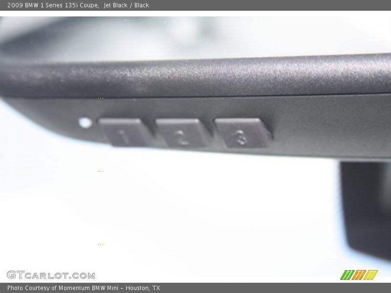 Jet Black / Black 2009 BMW 1 Series 135i Coupe