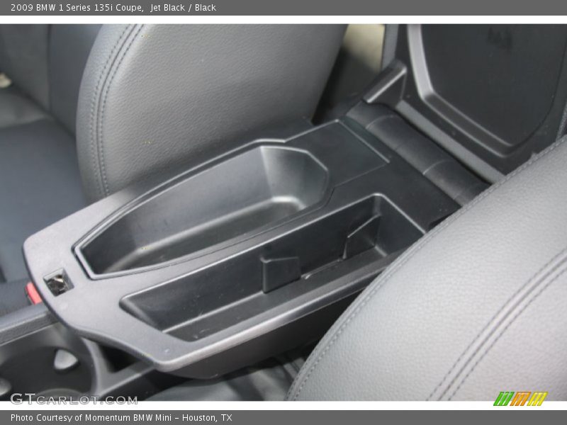 Jet Black / Black 2009 BMW 1 Series 135i Coupe