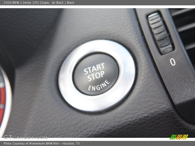 Jet Black / Black 2009 BMW 1 Series 135i Coupe