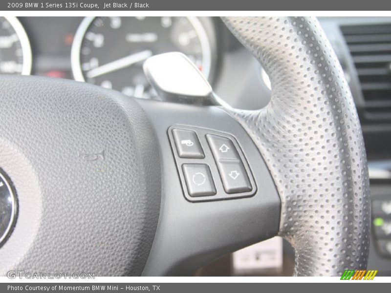 Jet Black / Black 2009 BMW 1 Series 135i Coupe