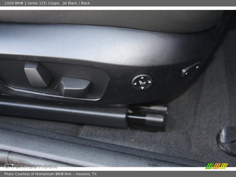 Jet Black / Black 2009 BMW 1 Series 135i Coupe