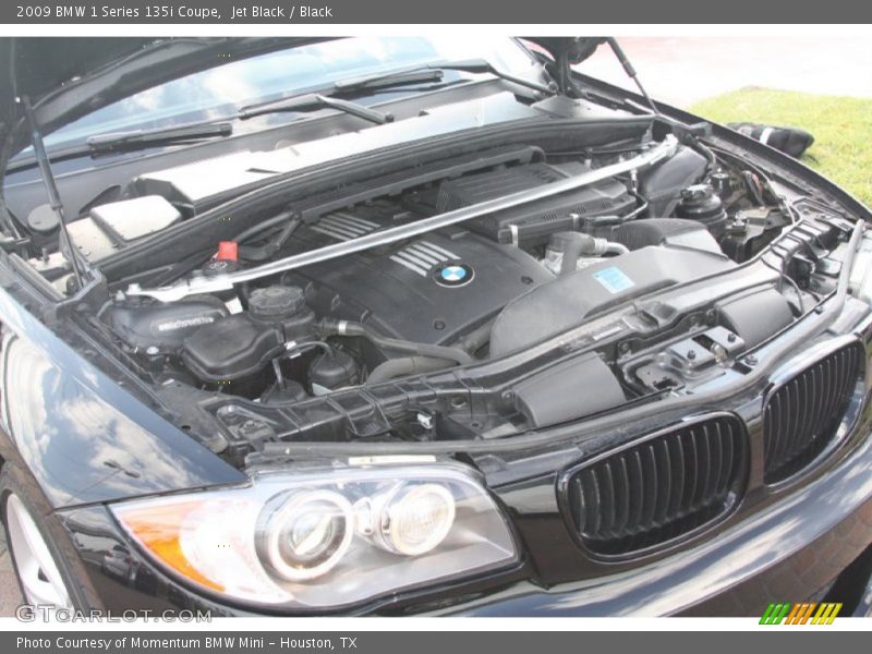Jet Black / Black 2009 BMW 1 Series 135i Coupe