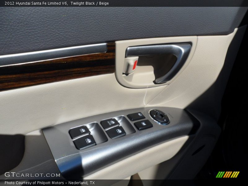 Controls of 2012 Santa Fe Limited V6