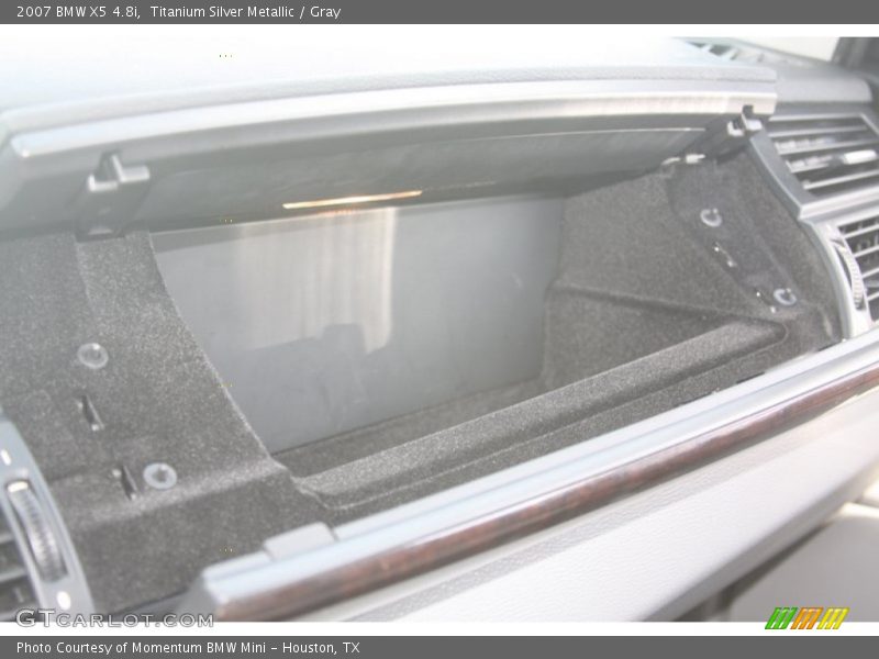 Titanium Silver Metallic / Gray 2007 BMW X5 4.8i
