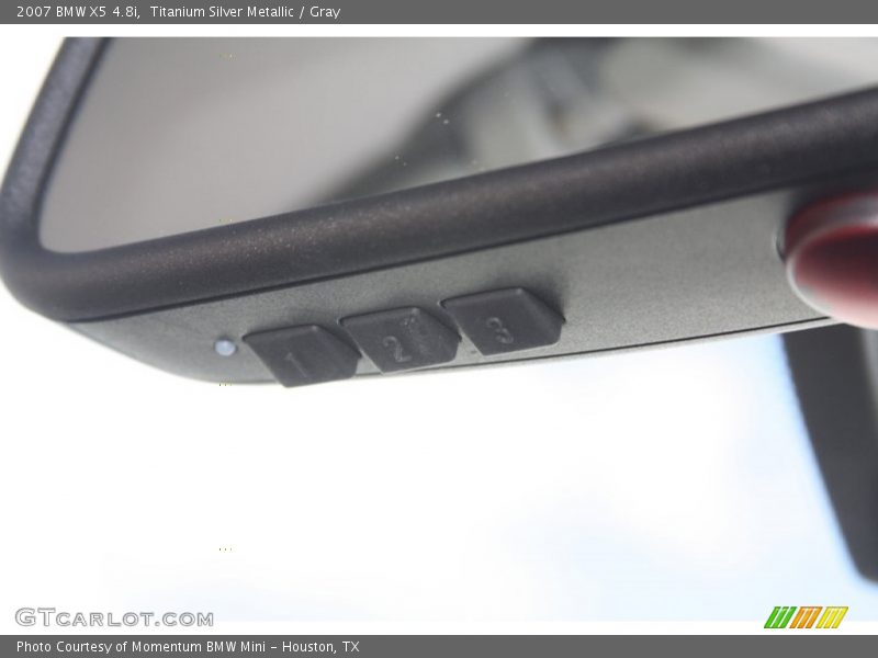 Titanium Silver Metallic / Gray 2007 BMW X5 4.8i