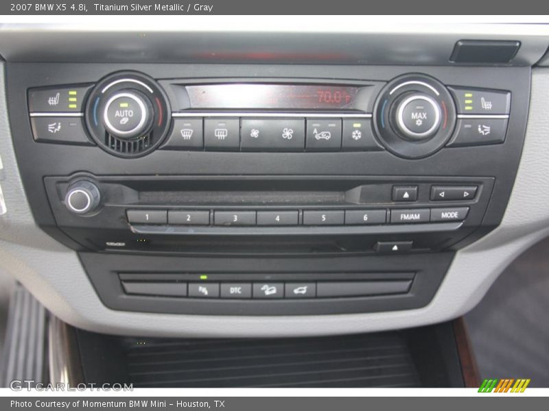 Titanium Silver Metallic / Gray 2007 BMW X5 4.8i