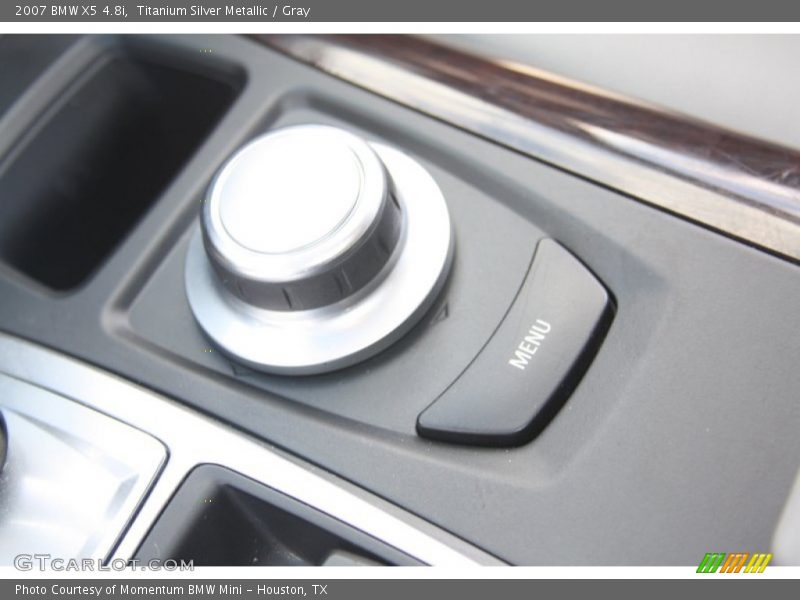 Titanium Silver Metallic / Gray 2007 BMW X5 4.8i