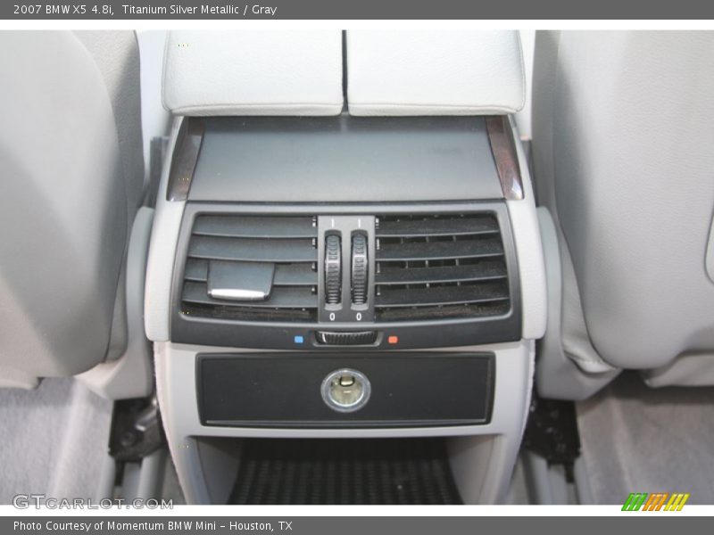 Titanium Silver Metallic / Gray 2007 BMW X5 4.8i