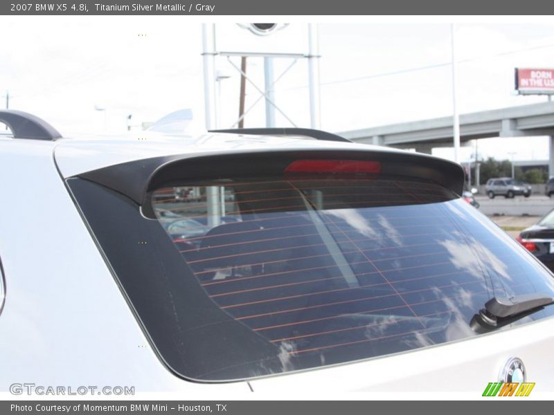 Titanium Silver Metallic / Gray 2007 BMW X5 4.8i